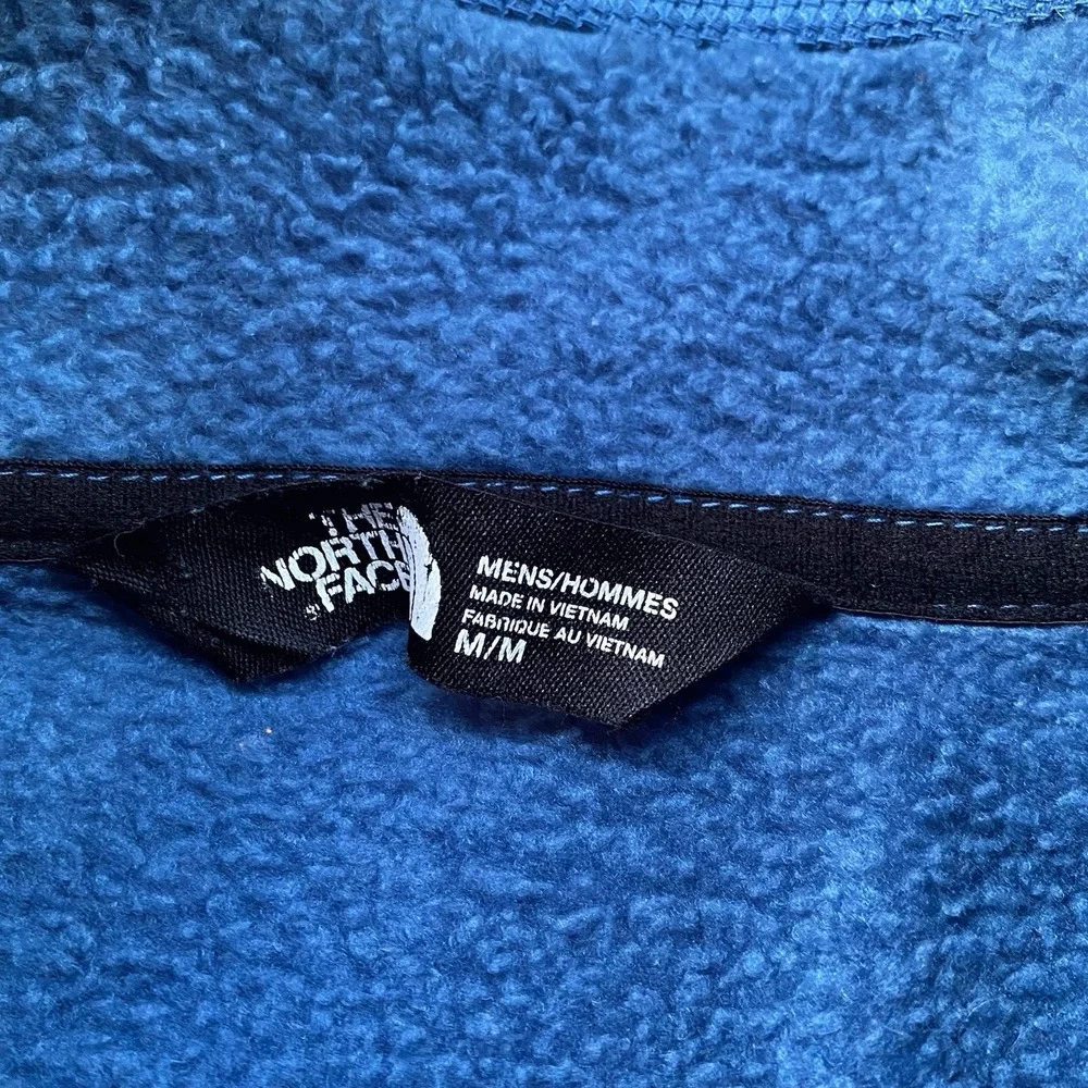 The North Face Canyonland Full Zip Jacket Men Size M Blue Pockets Outdoor Trail